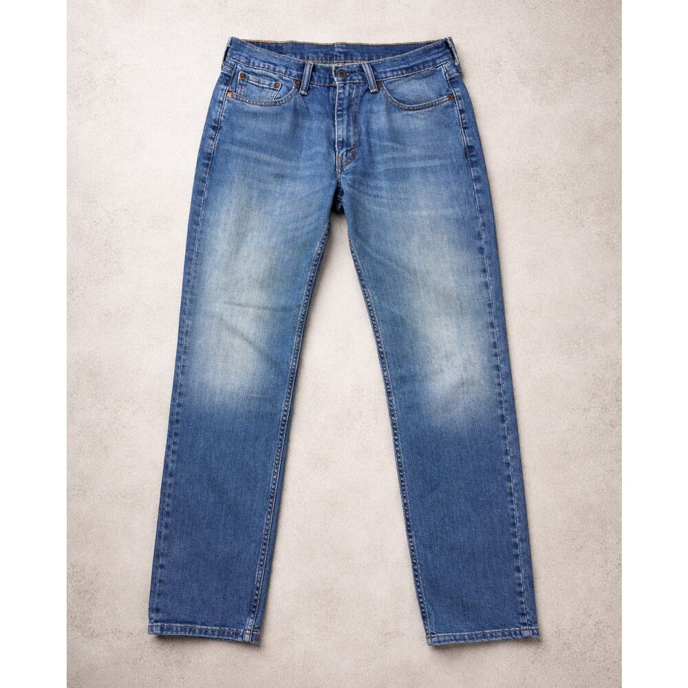 Levi’s 514 Straight Leg Jeans Mens 30x30 Medium Wash Classic Denim Staple